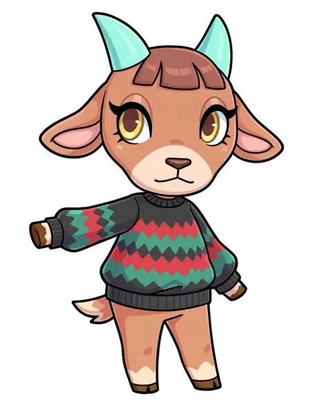 Pashmina/Chavrina (Animal crossing) - IL [Requested]