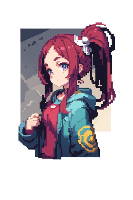 (masterpiece, top quality, best quality), pixel,pixel art,1girl,
 <lora:pixel_5:0.5>