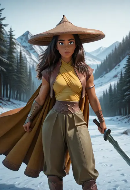 Raya (Raya and the Last Dragon) - Illustrious