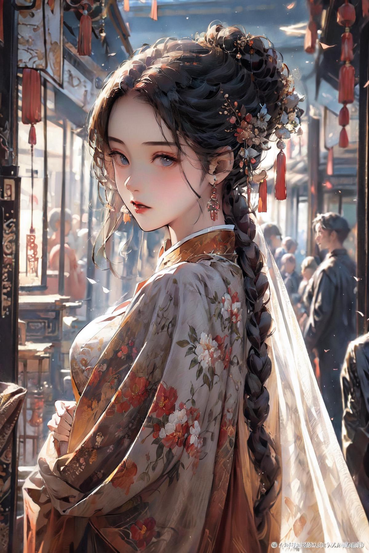 侠女/Chinese swordswoman /国风 LORA image by mizukico777