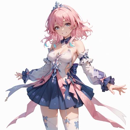 三月七礼服  / 三月なのかドレス / March 7th dress outfit《崩坏：星穹铁道 / 崩壊: スターレイル / Honkai: Star Rail》[HiKaRi] v1.0