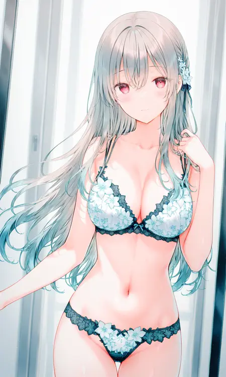 floral lingerie