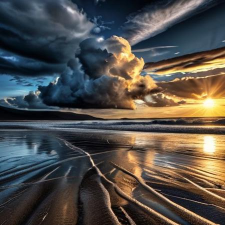 professional high quality (HDR photo) of a (low, close to the ground) dramatic sky imagination [atmosphere, detailed clouds], (immersive environment seascape imagination:0.5)
global lighting, (environmental lighting), dramatic lighting, (god rays:0.6), 8k resolution, subsurface scattering
featured on flickr, art photography, dramatic darkness
(by Trey Ratcliff:0.9), <lora:theovercomer8sContrastFix_sd15:0.3>