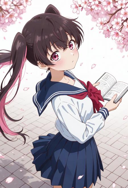 矢乙女 桜 ( 帝乃三姉妹は案外、チョロい。) / Yaotome Sakura ( Mikadono Sanshimai wa Angai, Choroi. ) [Illustrious/NoobAI] v1.0