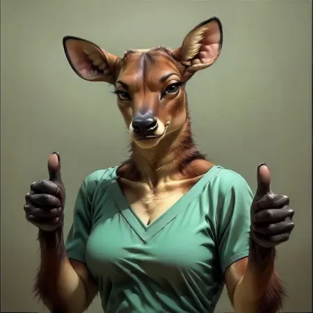 Realistic Anthropomorphic Creatures - Less cartoony and stylized furries/anthros (Pony + Illustrious)