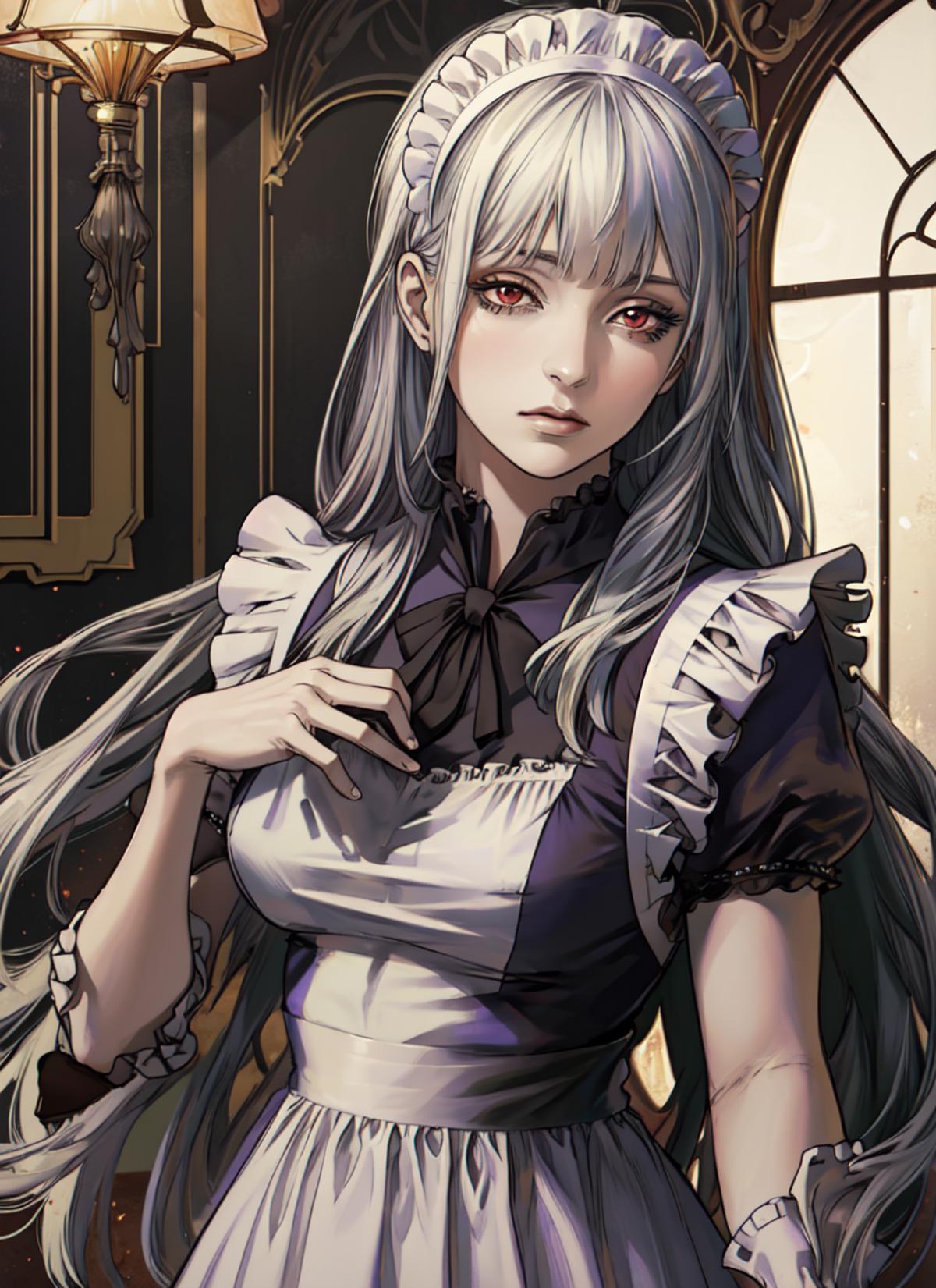 The White-Haired Girl (The House in Fata Morgana) image by GenCV