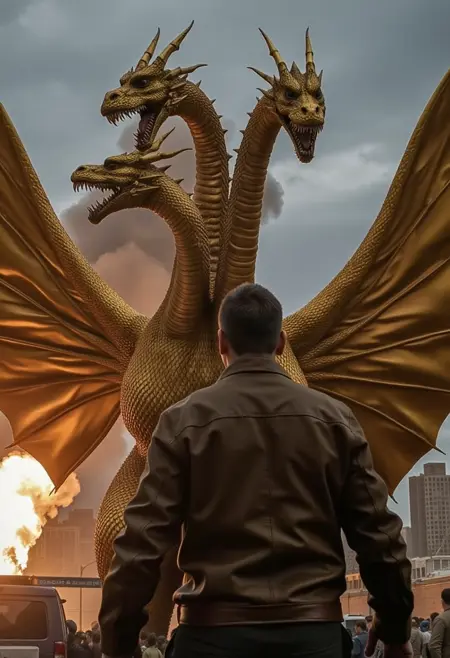 King Ghidorah (1964 TOHO)/キングギドラ(1964 東宝)