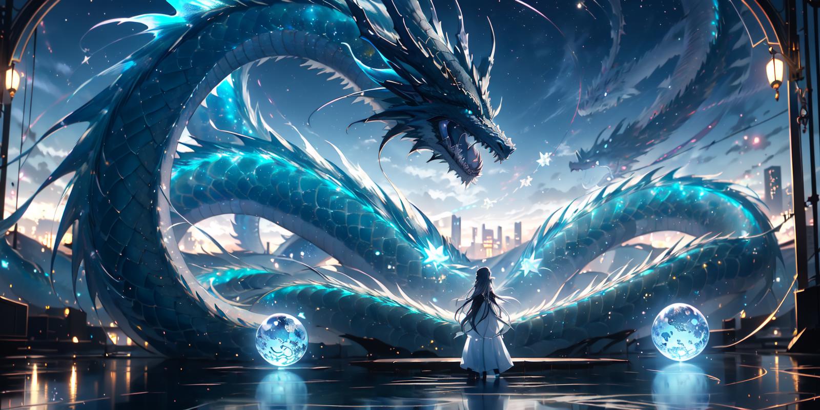龙神幻想/Chinese dragon Lora image by chosen