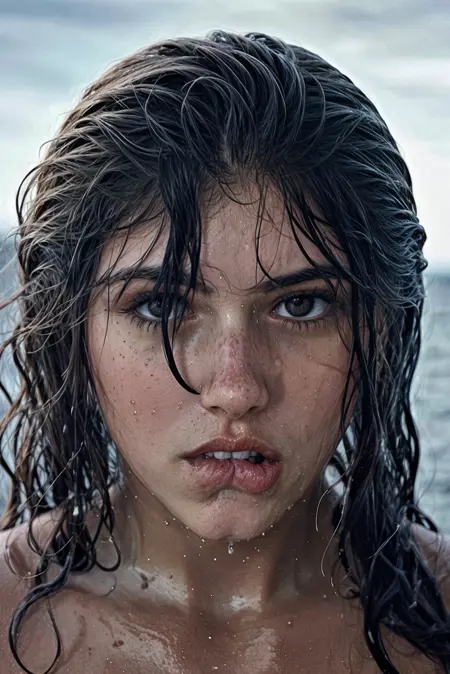 WET -SKIN/HAIR/DRESS