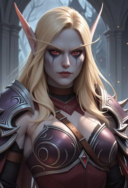 Sylvanas from World of Warcraft [IllustriousXL]