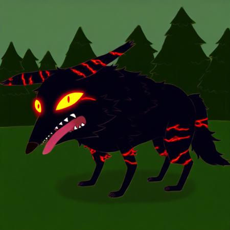 Fire Wolf (Adventure Time) V1