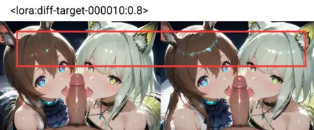 anti-weird hair highlight