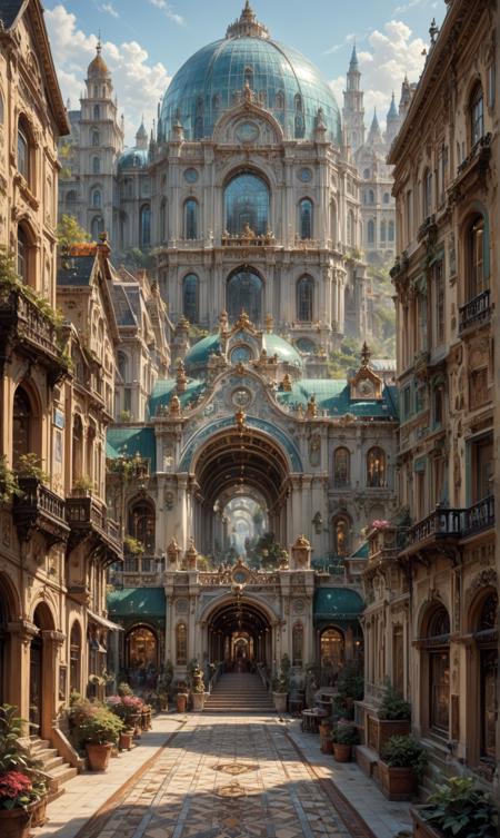 Majestic Fantasy Architectures by LOREVER V1-768px