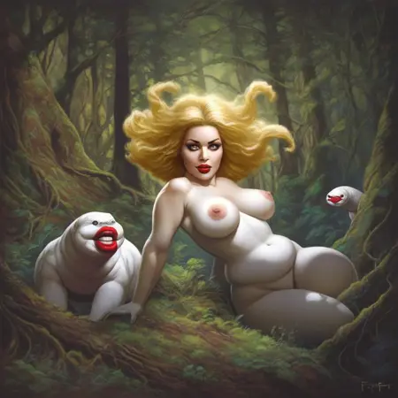 Frank Frazetta Style