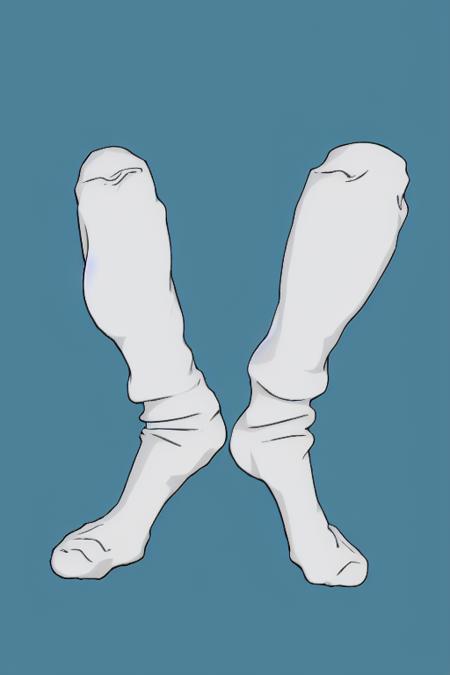 masterpiece, best quality, simple background, white socks, <lora:test:0.8>,