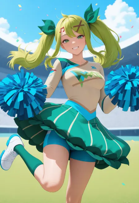 [NoobAI-XL EPS v1.1] Grass Miku | Project Voltage