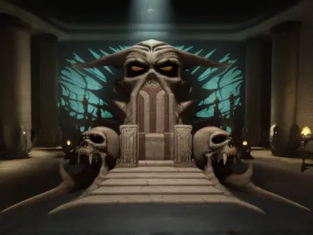 [Mortal Kombat 9] Kahn's Throne Room (Pony)