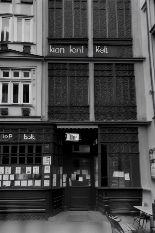 KB_orwo_NP22, instagram photo, ein straenkaffee irgendwo in leipzig , hard shadows, film grain