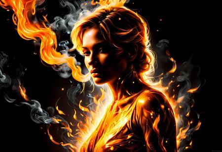 Silhouette real, breathtaking detailed, masterpiece, lovely, charming, awe-inspiring, radiant, magnificent. (real female withvibrant orange glowing smoldering accent and shiny gold color scheme:1.02). glossy.
<lora:InkArtXL_1.2:0.4> <lora:FaeTastic:0.35> . award-winning, professional, highly detailed . extremely high-resolution details, photographic, realism pushed to extreme, fine texture, incredibly lifelike, high contrast, well defined, realistic skin, detailed skin.