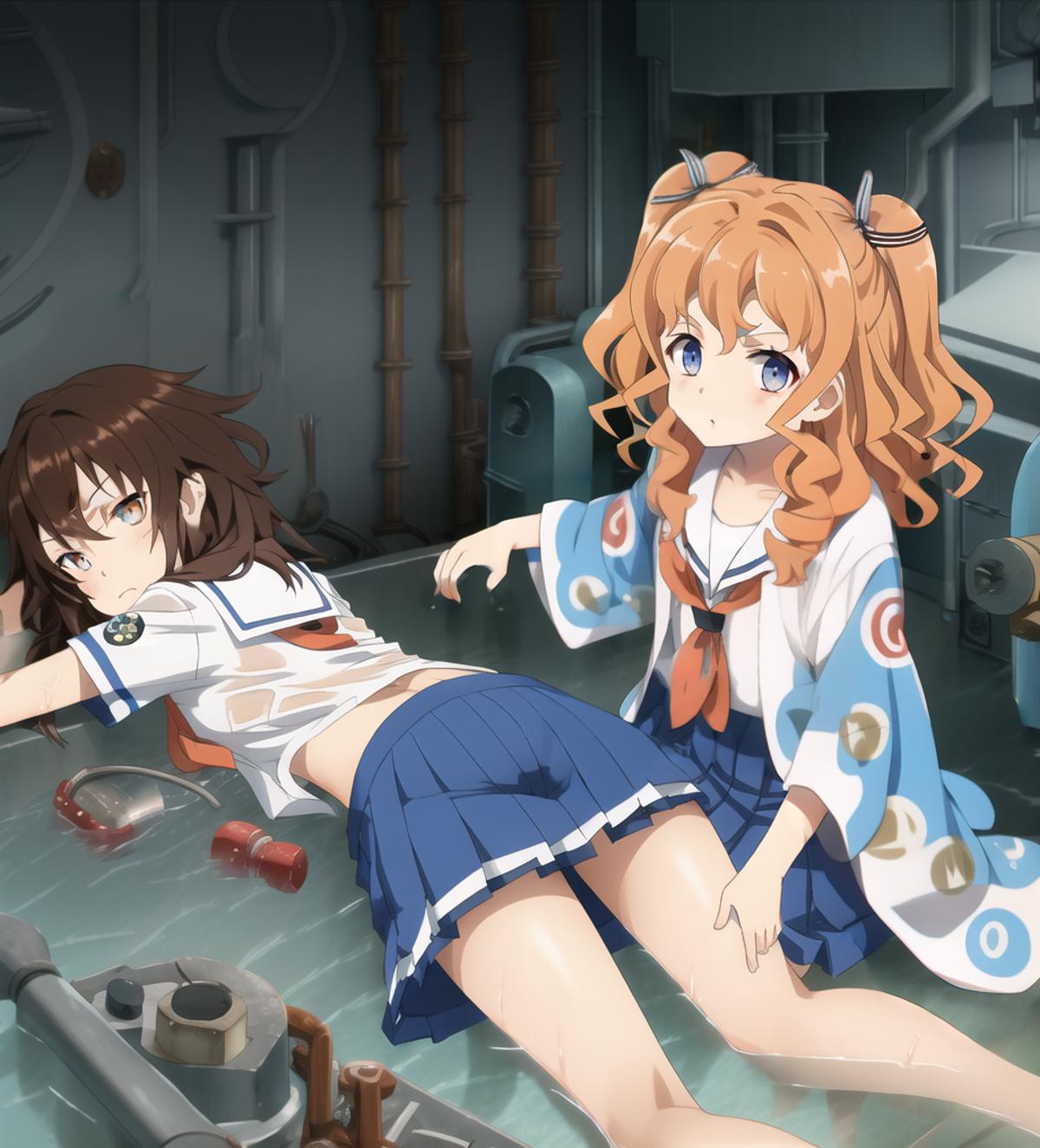 High School Fleet ハイスクール・フリート [Haifuri はいふり] || 58 characters image by alea31415