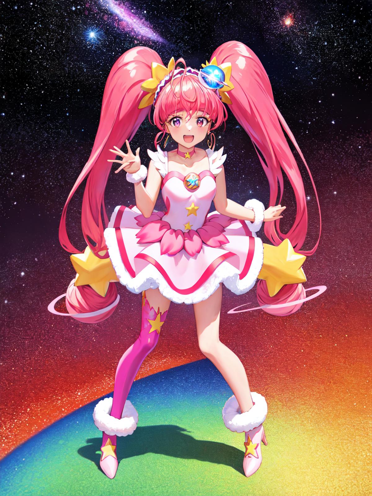 Cure Star (Star☆Twinkle Pretty Cure) スター☆トゥインクルプリキュア キュアスター image by secretmoon