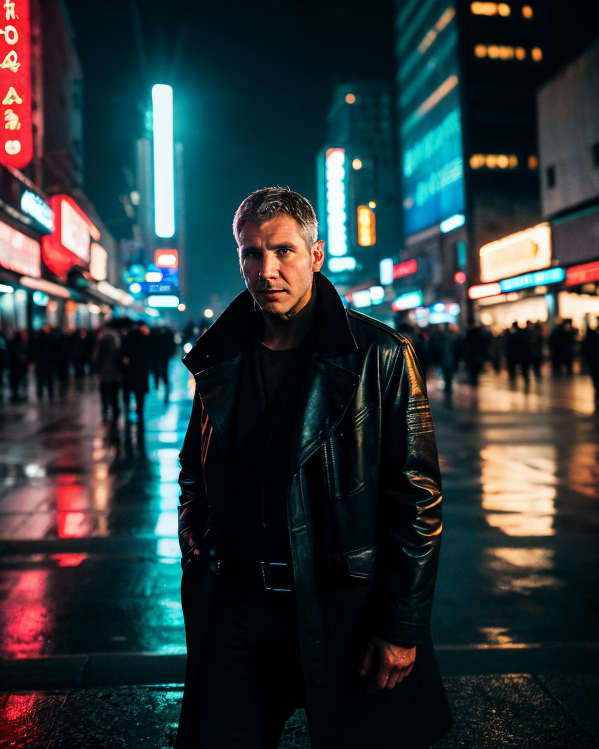 Harrison Ford (Indiana Jones, Blade Runner & Han Solo from Star Wars) image by damocles_aaa