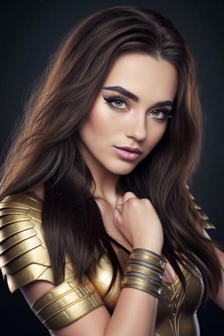 picture-perfect, S409_DominikaChybova, waist-up photo, shoulder-look, (irresistible-beauty, 1girl, prettified, stunning, gorgeous:1.1), (((Ultra-HD-details))), as a viking warrior, posing-for-a-photo, (eyeshadows, eyelashes, lip-filler, tribal-runic-face-tattoo:1.3), (wearing golden armor and helmet:1.2), upper-body-shot, epic-scenery, (((ragnarok-scene, marvel-style, epic-composition, volumetric-lights:1.0))), (4k, RAW photo, best quality, 50mm, ultra high res:1.1),(intricate, photorealistic, cinematic-shot, masterpiece, ultra-detailed:1.1),