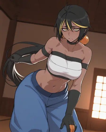 Fem Human Croagunk (Rikodamu1) - [Commission]