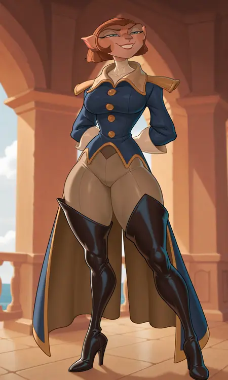 Captain Amelia | Treasure Planet