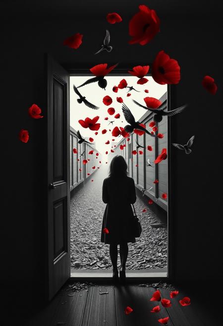 They flutter behind you your possible pasts
some bright-eyed and crazy some frightened and lost
a warning to anyone still in command
of their possible future to take care
in derelict sidings the poppies entwine
with cattle trucks lying in wait for the next time
Do you remember me? how we used to be?
do you think we should be closer?
She stood in the doorway the ghost of a smile
haunting her face like a cheap hotel sign
her cold eyes imploring the men in their macs
for the gold in their bags or the knives in their backs
stepping up boldly one put out his hand
he said, " I was just a child then now I'm only a man"
Do you remember me? how we used to be?
do you think we should be closer?
By the cold and religious we were taken in hand
shown how to feel good and told to feel bad
tongue tied and terrified we learned how to pray
now our feelings run deep and cold as the clay
and strung out behind us the banners and flags
of our possible pasts lie in tatters and rags
Do you remember me? how we used to be?
do you think we should be closer?