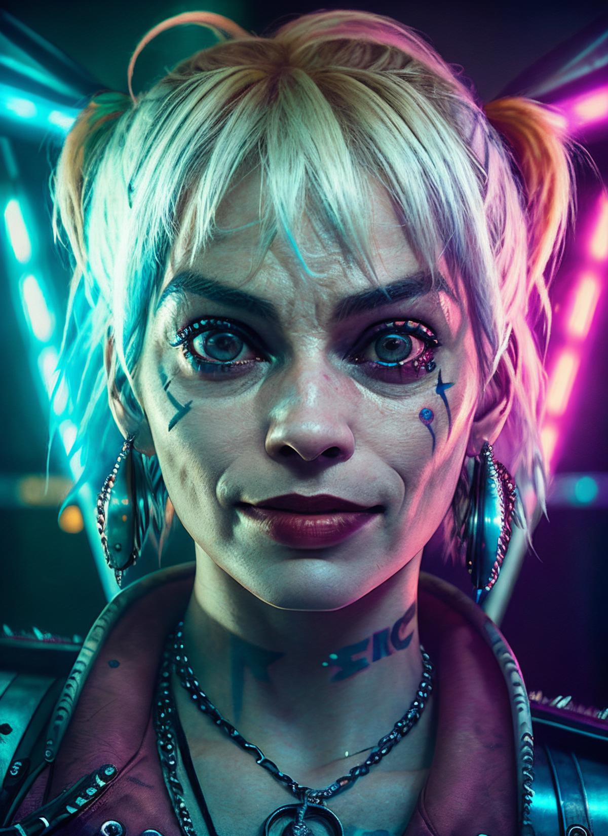 Margot Robbie (3 in 1 characters: Herself, Harley Quinn and Barbie) image by ceciliosonata390