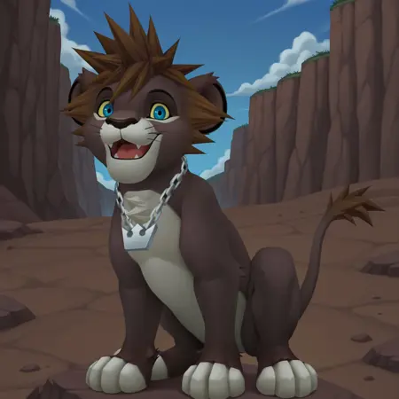 Lion Sora (Kingdom Hearts 2)