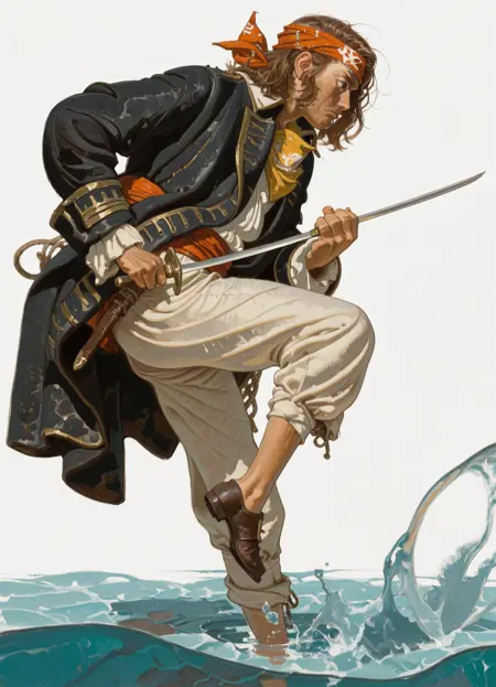 Dean Cornwell Style