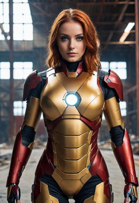 (1girl:1.3), solo,__body-parts__, official art, unity 8k wallpaper, ultra detailed, beautiful and aesthetic, beautiful, masterpiece, best quality, RAW, masterpiece, super fine photo,, best quality, super high Resolution, photorealistic, sunlight, full body portrait, stunningly beautiful,, dynamic pose, delicate face, vibrant eyes, (side view), she is wearing a futuristic Iron Man mech, red and gold, Highly detailed abandoned warehouse background, detailed face, detailed complex busy background, messy, gorgeous, milky, high detailed skin, realistic skin details, visible pores, sharp focus, volumetric fog, 8k uhd, dslr camera, High quality, film grain, fair skin, photorealism, lomography, sprawling metropolis in a futuristic dystopia, view from below, translucent