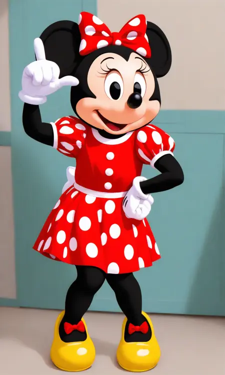 Minnie Mouse (Mascot) | Disneyworld