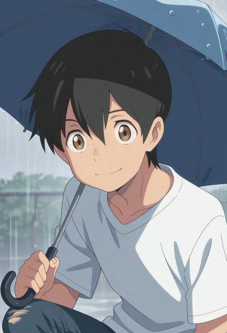 Hodaka Morishima - Tenki no Ko / Weathering With You (Commission) - Pony / ILL Illustrious - 1.0