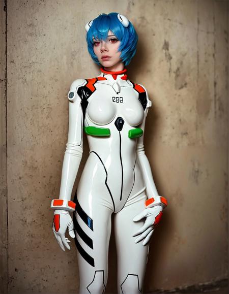 Latex Rei Ayanami Cosplay | SDXL/Pony | Multiple Outfits v1 Classic Plugsuit Pony