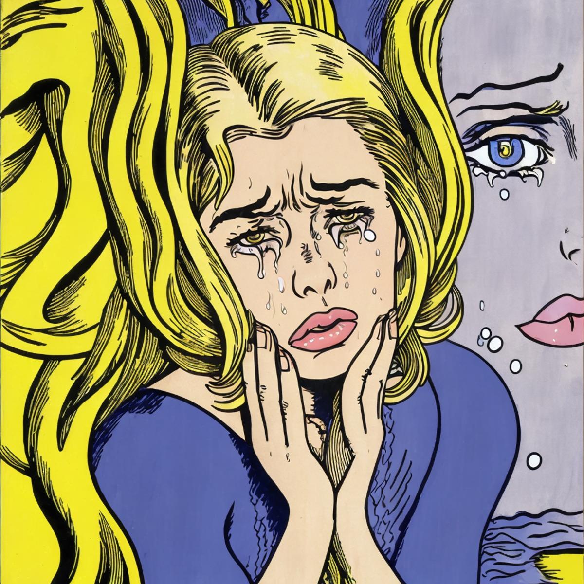 Roy Lichtenstein Pop Art Style image by Jabberwocky207