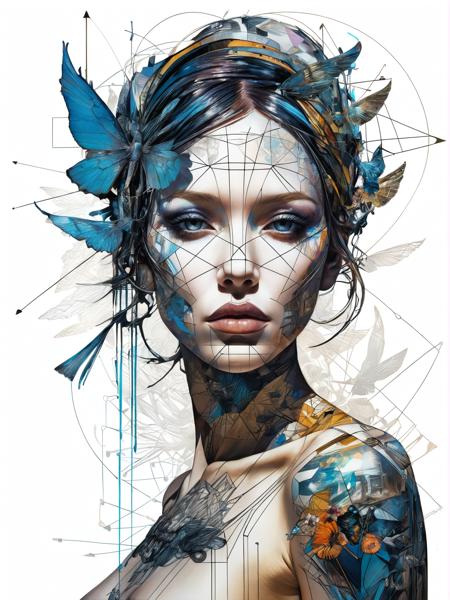 mysterious silhouette woman, by Minjae Lee, Carne Griffiths, Emily Kell, Geoffroy Thoorens, Aaron Horkey, Jordan Grimmer, Greg Rutkowski, amazing depth, masterwork, surreal, geometric patterns, intricately detailed, bokeh, perfect balanced, deep fine borders, artistic photorealism , smooth, great masterwork by head of prompt engineering <lora:add-detail-xl:2>