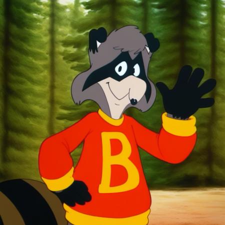 Bert Raccoon (The Raccoons) V1