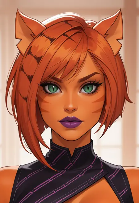 Toralei from Monster High [IllustriousXL]