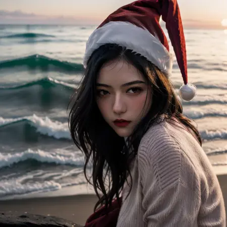 beachChristmas