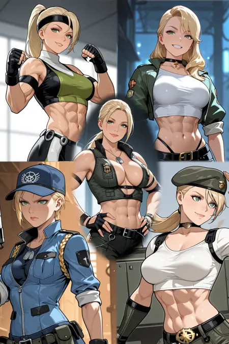 Sonya Blade from Mortal Kombat 5 Outfits | Illustrious