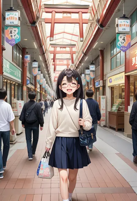 天神橋筋商店街 Tenjinbashisuji shopping street "ten3" PONY