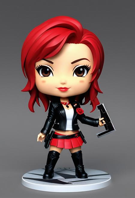 chibi 3D Ronda Walker all the pieces of me shattered while the crowd was chanting MORE!