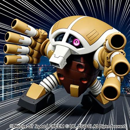 Mobile Suit Gundam MSM-04G ジュアッグ [JUAGGU] v1.5