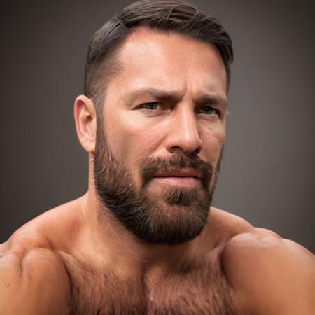 muscled, realistic, ultra quality, highly detailed, ultra HD, small beard <lora:Federico Diaz:0.75>