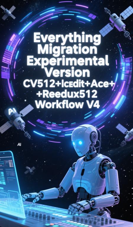 Everything Migration Experimental Version CV512+IcEdit+Ace+Redux512 Workflow V4 v1.0