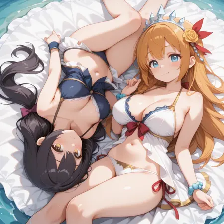 百合太極図 / IL_Yuri_Taijitu