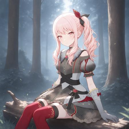 Lily Bell Foggy Dress (Akiyama Mizuki ) / Project SEKAI ObsessionIllustrious